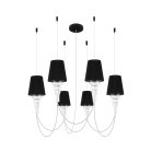 Подвес Donolux DL20751S6BBClear Cascata