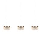 Подвесной светильник Delight Collection MD21020075-3B satin nickel Diamond cut