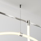 Потолочный коннектор с тросовым подвесом для светильника Tau в шинопровод Flarity Maytoni Technical TRA154CSW-1PT