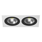Встраиваемый светильник Lightstar i8260707 INTERO 111 Double QUADRO