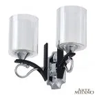 Бра с плафонами Arte Milano 309167/2W Bk/Ni Florentia