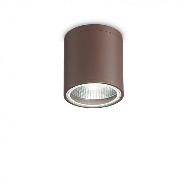 Уличный потолочный светильник Ideal Lux GUN PL1 COFFEE 163666 Уличный потолочный светильник Ideal Lux GUN PL1 COFFEE 163666