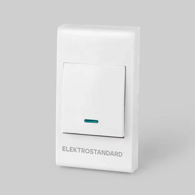 Кнопка для проводного звонка Elektrostandard 26021/00 белый Wired a055437 Кнопка для проводного звонка Elektrostandard 26021/00 белый Wired a055437
