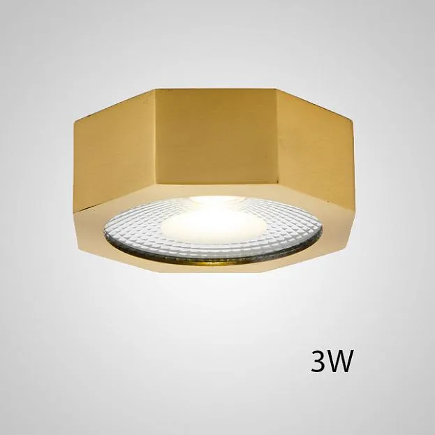 Точечный светильник MAUD D10 Brass 3W ImperiumLoft 212563-23 maud01