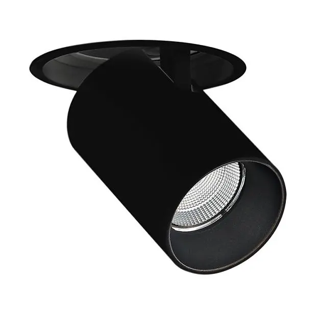 Встраиваемый светодиодный светильник Donolux DL18621/01R Black Dim DL18621 Встраиваемый светодиодный светильник Donolux DL18621/01R Black Dim DL18621