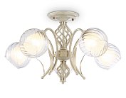 Потолочная люстра Ambrella light TR3066/5 WH/GD