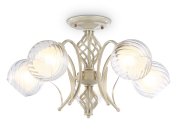 Потолочная люстра Ambrella light TR3066/5 WH/GD