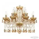 Люстра Bohemia Ivele Crystal  5413/8+4/200 G Amber/M-1F K777