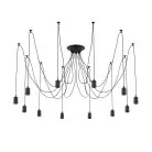 Люстра паук Венге Citilux CL451122 Эдисон