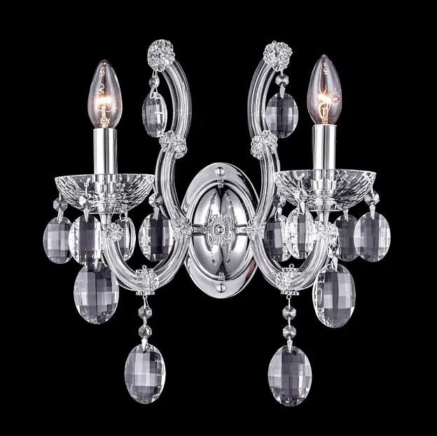 Бра Crystal Lux HOLLYWOOD AP2 CHROME 2010/402 Бра Crystal Lux HOLLYWOOD AP2 CHROME 2010/402