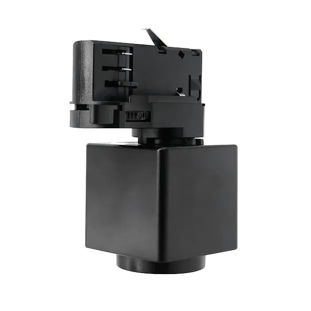 Адаптер для светильника с розеткой Shuko к треку 5030xx-R/5040xx-(F)/(R) ЧЕРНЫЙ Lightstar 594007-WSA Quattro