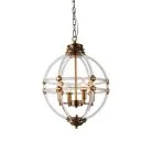 Люстра Delight Collection KM0766P-4 brass Impero