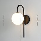 Бра ELATE Цвет черный. Lampatron 3503-8555