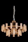 Люстра подвесная Clear Fluorite FL1089-24P Inverno