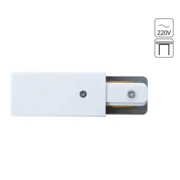 Коннектор-токопровод для шинопровода Arte Lamp A160233 TRACK ACCESSORIES Коннектор-токопровод для шинопровода Arte Lamp A160233 TRACK ACCESSORIES