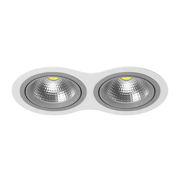 Встраиваемый светильник Lightstar i9260909 INTERO 111 Double ROUND Встраиваемый светильник Lightstar i9260909 INTERO 111 Double ROUND