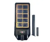 Светильник черный с солнечной батареей Kink Light 09141-2,19