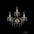 Бра хрустальный Bohemia 1403B/2+1/160 G