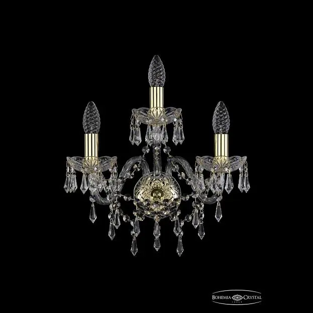 Бра хрустальный Bohemia 1403B/2+1/160 G Бра хрустальный Bohemia 1403B/2+1/160 G