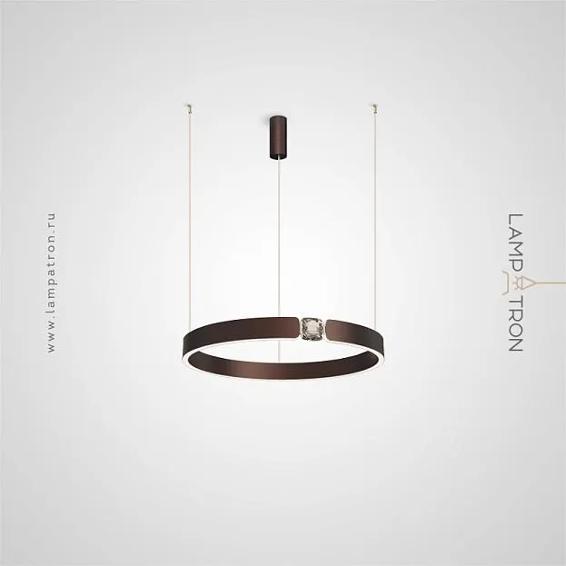 Кольцевые люстры и светильники SELLIF B RING Размер S. Цвет Коричневый Lampatron sellif-b-ring-s-brown 7046-19362 Кольцевые люстры и светильники SELLIF B RING Размер S. Цвет Коричневый Lampatron sellif-b-ring-s-brown 7046-19362