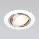 Встраиваемый светильник Elektrostandard 1061/1 MR16 WH белый Metar a036415