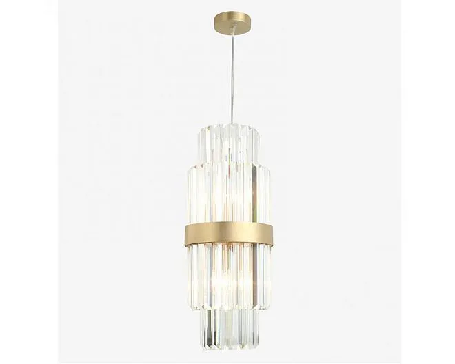 Подвесной светильник NEWPORT 10244/S brass KELLY