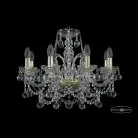 Люстра хрустальная Bohemia 1411/8/195 G Balls