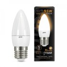 Лампа Gauss 103102110 E27 9.5W 3000K свеча матовая LED Candle