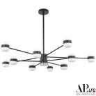 Люстра APL LED 3307.6296-10 Black Ferrara