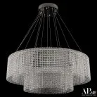 Люстра светодиодная хрустальная APL LED SH02.93.2D.A.Ni.4000 Sicilia
