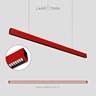 Реечный, рядный светильник VOX Тип В. Размер L. Цвет красный Lampatron 8726-24490