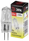 Лампочка галогеновая ЭРА G4-JCD-40W-230V-CL
