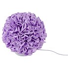 Интерьерная настольная лампа Uniel ULW-R07 T/3000K/150C/A Гортензия Белый/Сиреневый