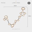 Бра EVIAN ZODIAC Модель Pisces (Рыбы) Lampatron 8417-23079