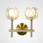 Бра Boule De Cristal Double Sconce Brass 73769-22 ImperiumLoft