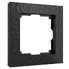 Рамка на 1 пост (черный) Werkel W0012408 Hammer a052513