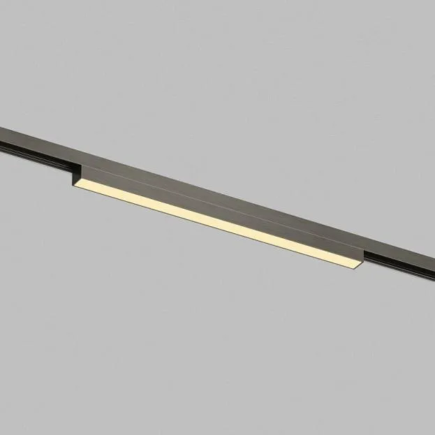 Светильник трековый 48В, 10Вт, 2700-6000K, IP20, темный никель, алюминий Denkirs DK5951-DN SHINE LINEAR Zigbee