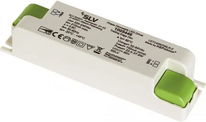 Блок питания SLV 1005446 700мА, 40Вт, димм.TRIAC Блок питания SLV 1005446 700мА, 40Вт, димм.TRIAC