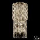 Бра светодиодные хрустальные APL LED SH500.B4.35-70.A.Gd.E14 Sicilia