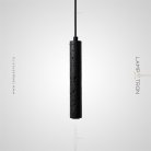 Подвесной светильник ROGERD LENG Камень. Цвет Черный Lampatron rogerd-leng-stone-black 5174-13220
