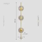 Бра URHO WALL Тип F Lampatron f-urho-wall-f 9049-25757