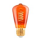 Светодиодная лампа Eglo 110199 ST48, 4W(E27), 30lm, 2000K, стекло, медь
