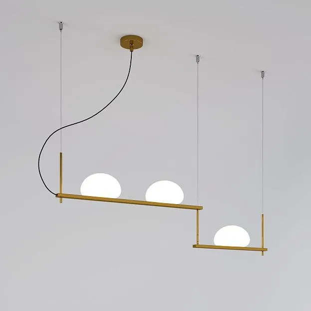 Подвесной светильник Eurosvet 70145/3 латунь Stair a061372