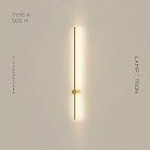 Бра ION Тип A. Размер M. Цвет латунь Lampatron f-ion-a-brass-m 107-24728
