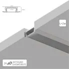 Профиль для ленты 2м Arte Lamp A220605R INTEGRATION