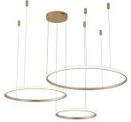 Светодиодная люстра золото Zortes ZRS.33320.75F RINGOLIGHT