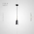 Подвесной светильник FINA Тип B. Размер S. Цвет Серый Lampatron 6532-17784