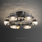 Потолочная люстра NICOLETTA D CH 7 ламп Lampatron nicoletta-d-ch-7 7778-21915