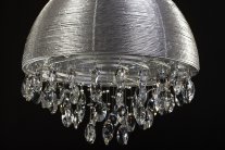 Подвесная хрустальная люстра Lumina Deco LDP 0276-5 BK Leonella