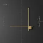 Бра STICH B Размер L. Цвет Латунь Lampatron 6557-17917